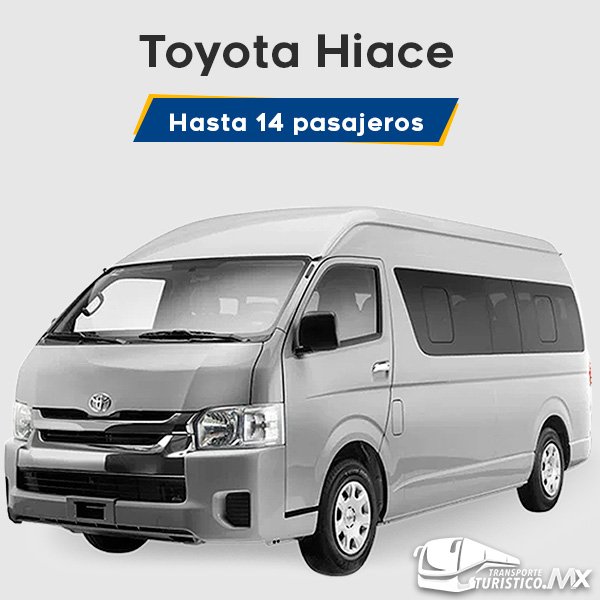 camioneta-hiace-14-pasajeros Renta de camionetas en Morelia - Hiace - 14 pasajeros